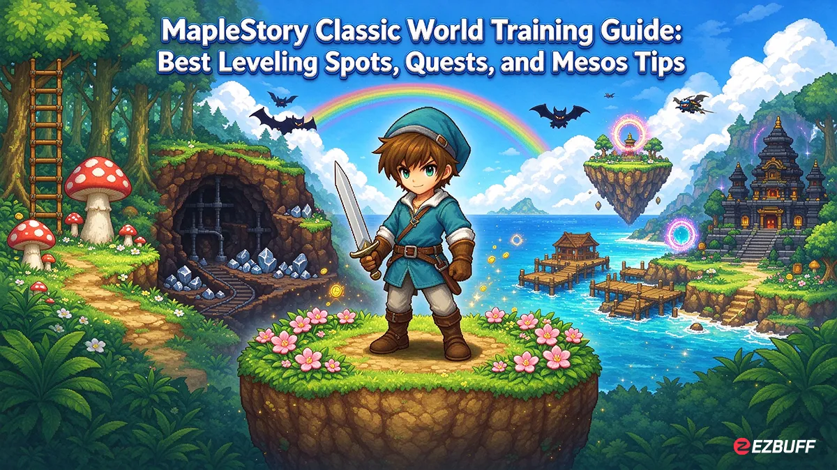 MapleStory Classic World Training Guide: Best Leveling Spots, Quests, and Mesos Tips