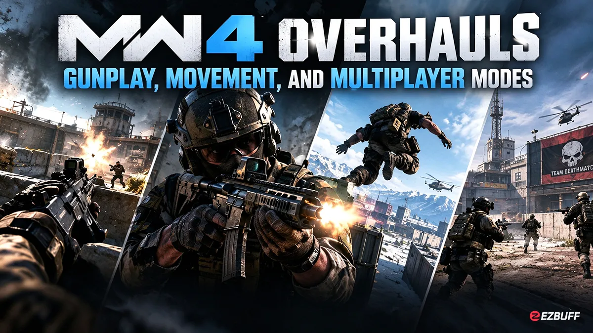 MW 4 Overhauls Gunplay, Movement, and Multiplayer Modes