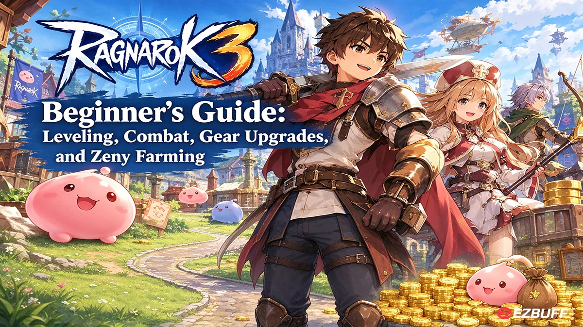 Ragnarok Online 3 Beginner’s Guide: Leveling, Combat, Gear Upgrades, and Zeny Farming