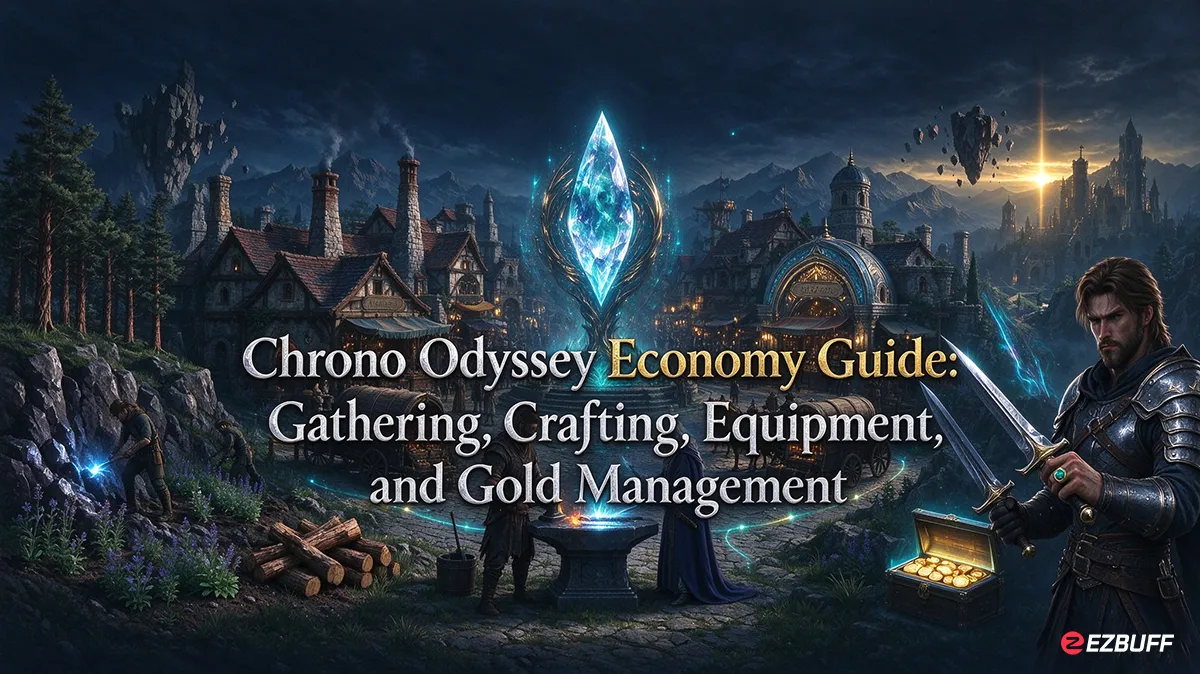 Chrono Odyssey Economy Guide: Gathering, Crafting, Equipment, and Gold Management