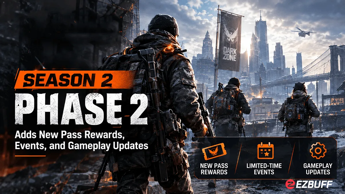 The Division Resurgence Season 2 Phase 2 Adds New Pass Rewards, Events, and Gameplay Updates
