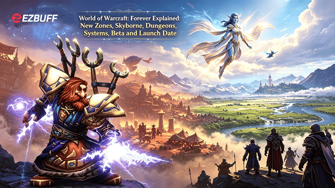 World of Warcraft: Forever Explained: New Zones, Skyborne, Dungeons, Systems, Beta and Launch Date