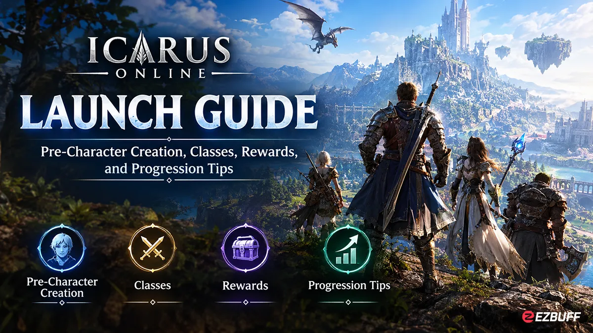 Icarus Online Launch Guide: Pre-Character Creation, Classes, Rewards, and Progression Tips