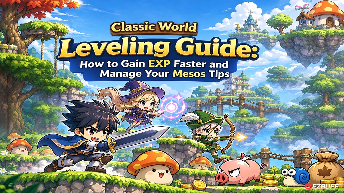 MapleStory Classic World Leveling Guide: How to Gain EXP Faster and Manage Your Mesos