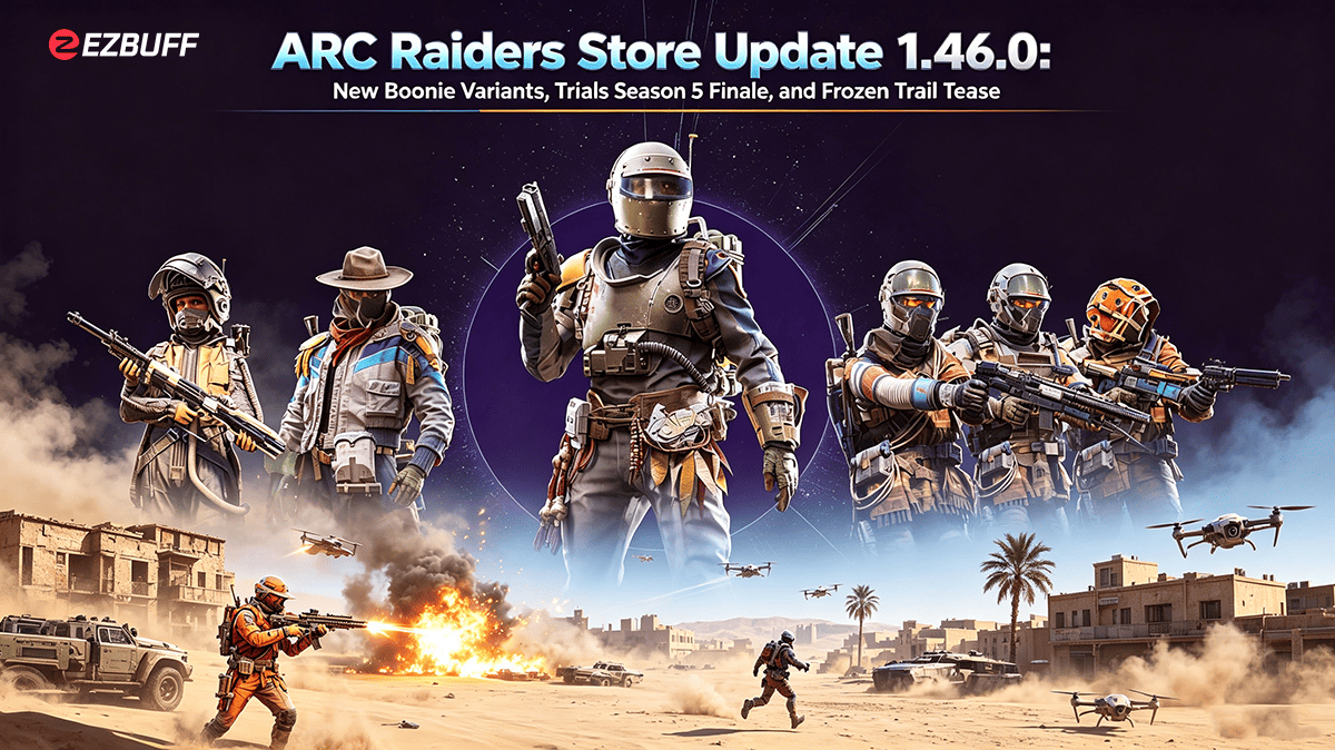 ARC Raiders Store Update 1.46.0: New Boonie Variants, Trials Season 5 Finale, and Frozen Trail Tease