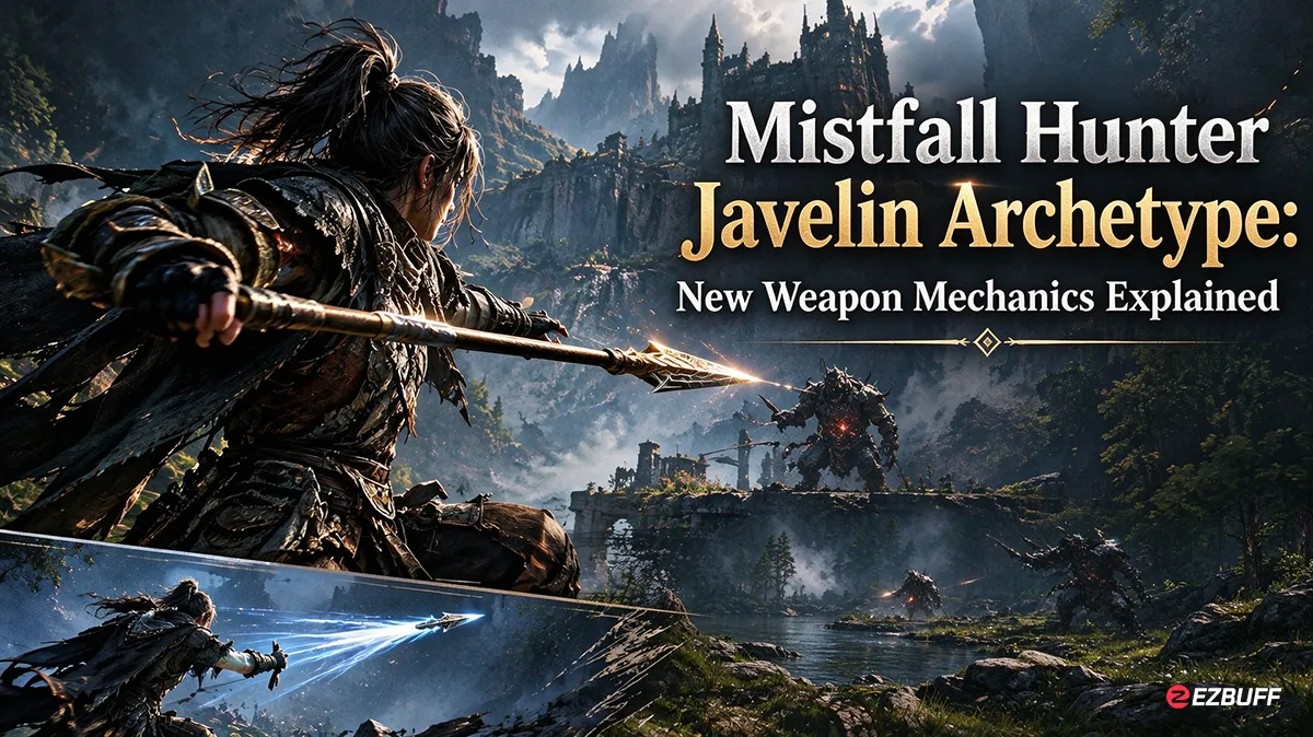 Mistfall Hunter Javelin Archetype: New Weapon Mechanics Explained