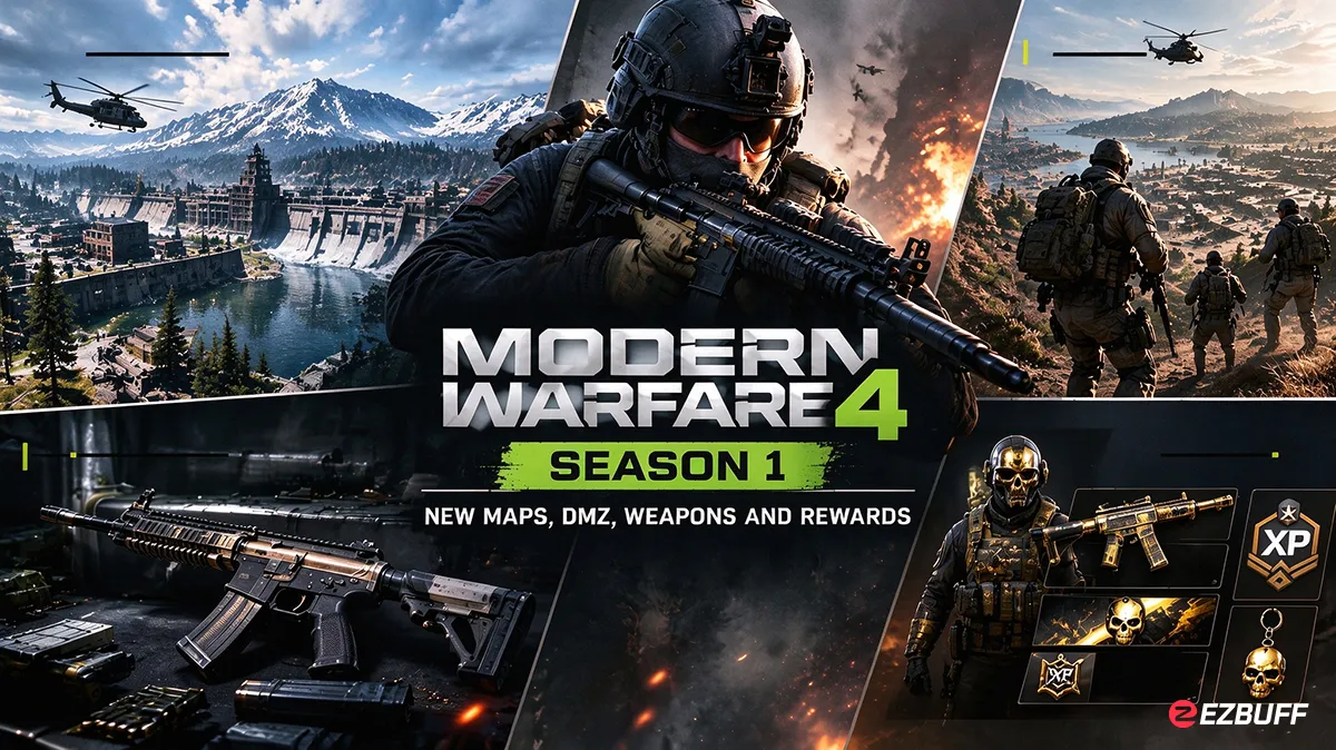 CoD MW 4 Season 1 – New Maps, DMZ, Weapons and Rewards