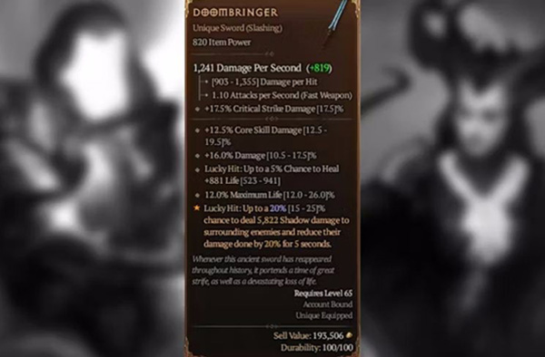 Diablo 4: 9 Rarest Items in the Game