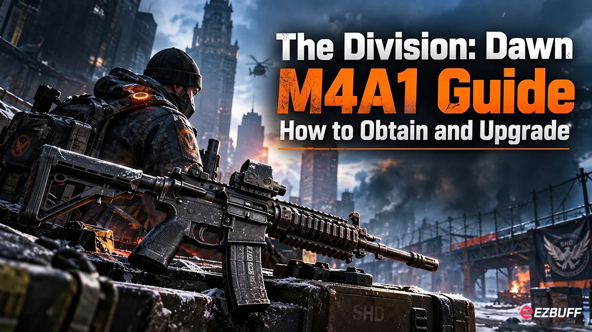 The Division: Dawn M4A1 Guide: How to Obtain and Upgrade