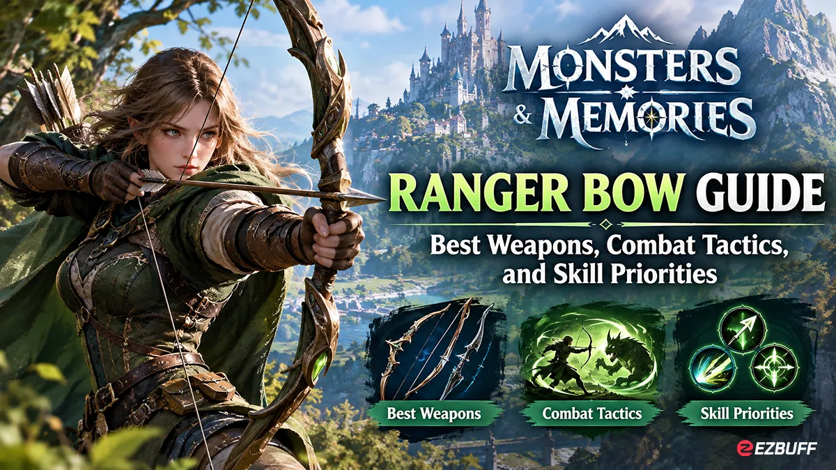 Monsters & Memories Ranger Bow Guide: Best Weapons, Combat Tactics, and Skill Priorities