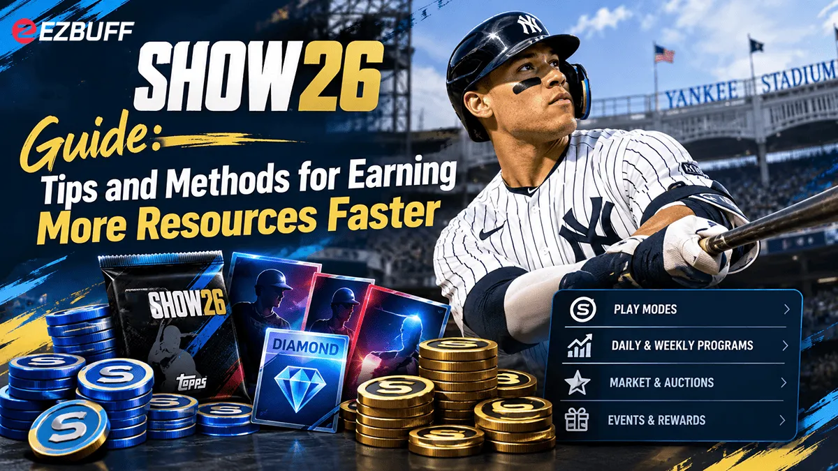 MLB The Show 26 Guide: Tips and Methods for Earning More Resources Faster