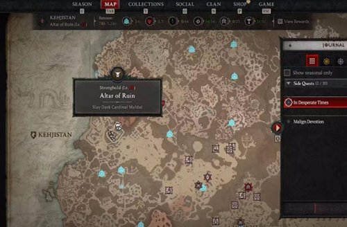 Diablo 4 Season 4: All Kehjistan Stronghold Locations