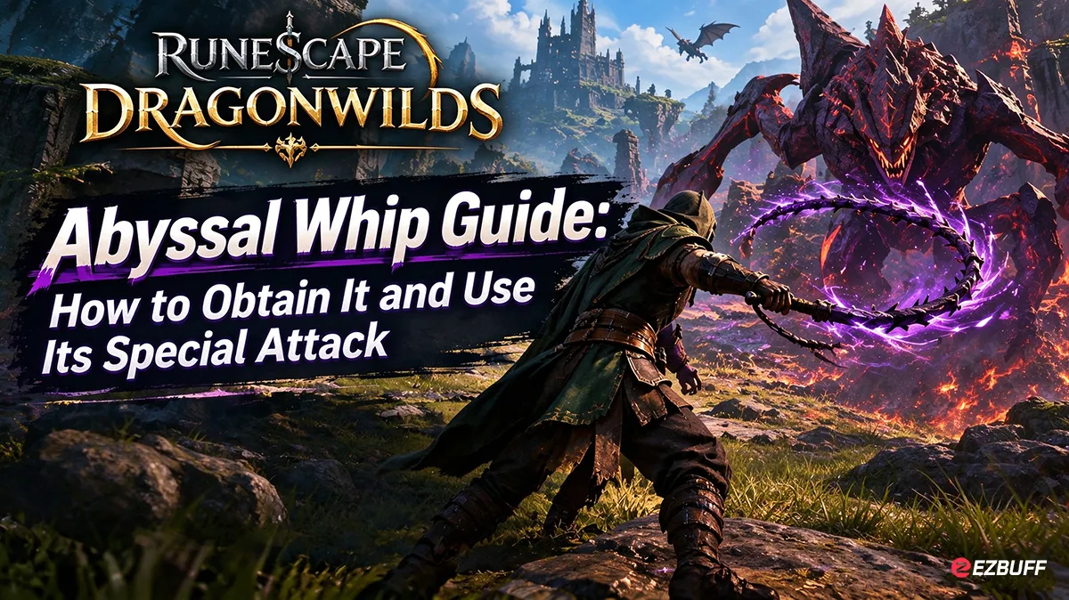 RuneScape: Dragonwilds Abyssal Whip Guide: How to Obtain It and Use Its Special Attack
