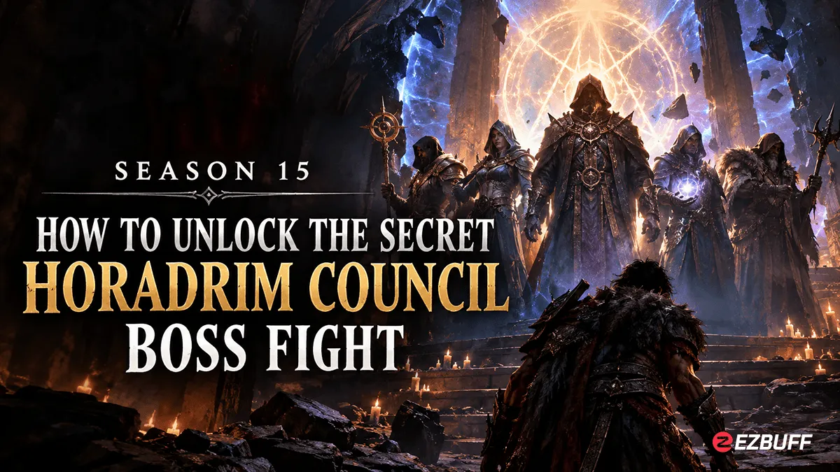 Diablo 4 Season 15: How to Unlock the Secret Horadrim Council Boss Fight