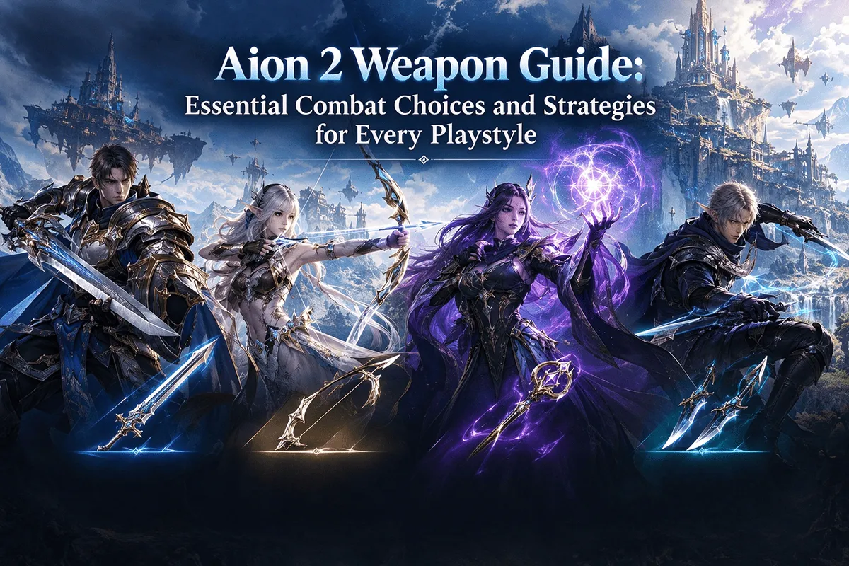 Aion 2 Weapon Guide: Essential Combat Choices and Strategies for Every Playstyle