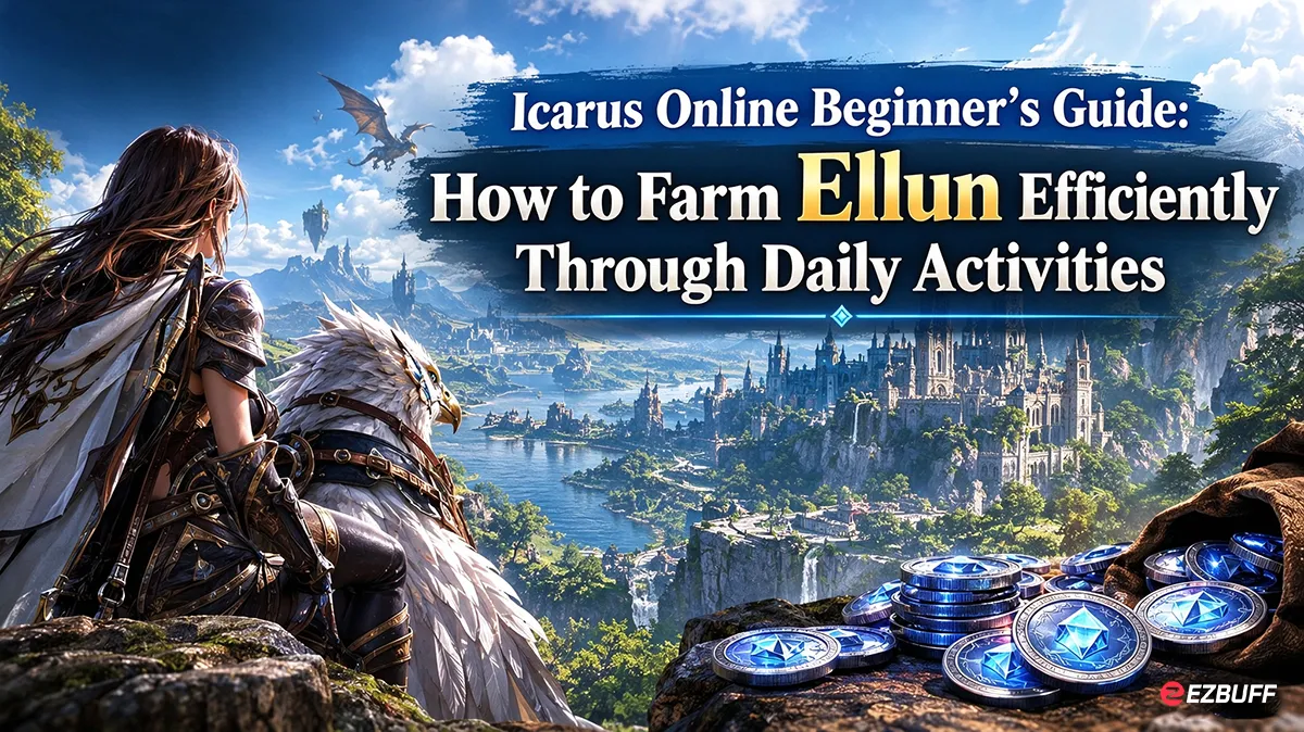 Icarus Online Beginner’s Guide: How to Farm Ellun Efficiently Through Daily Activities