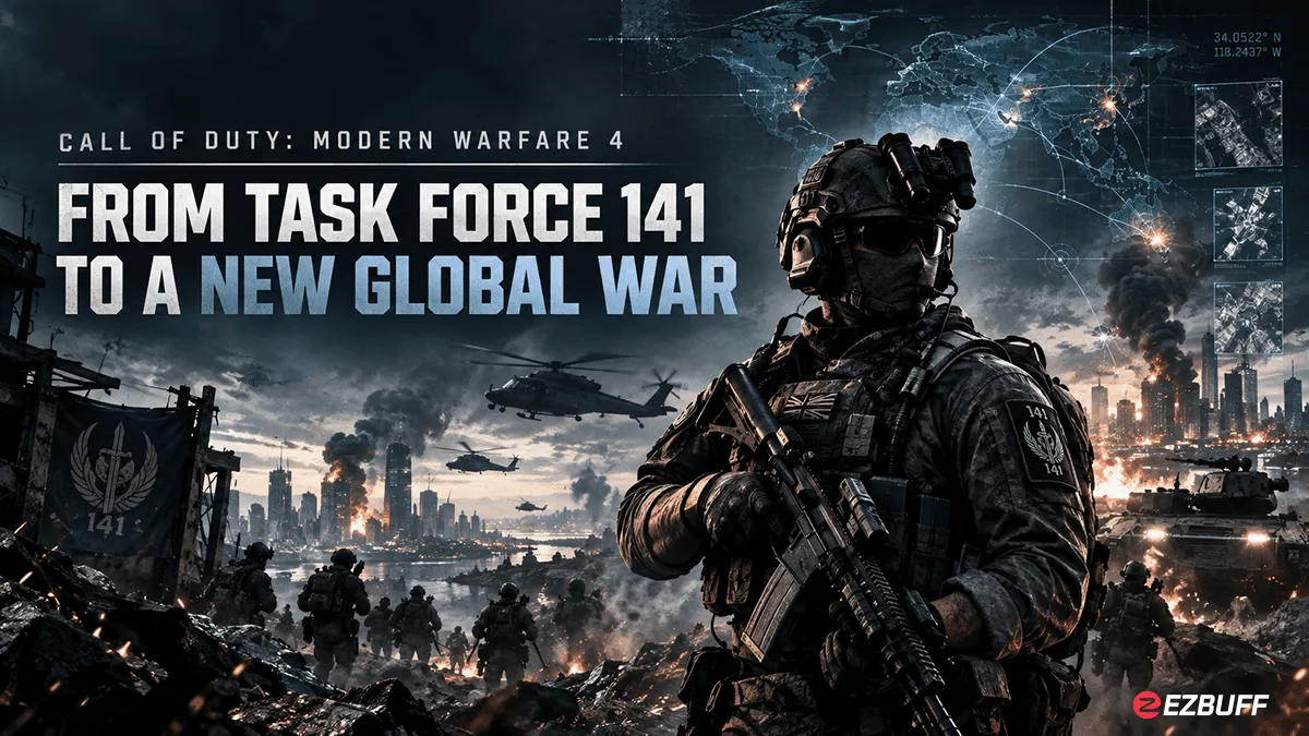 Call of Duty Modern Warfare 4 : From Task Force 141 to a New Global War