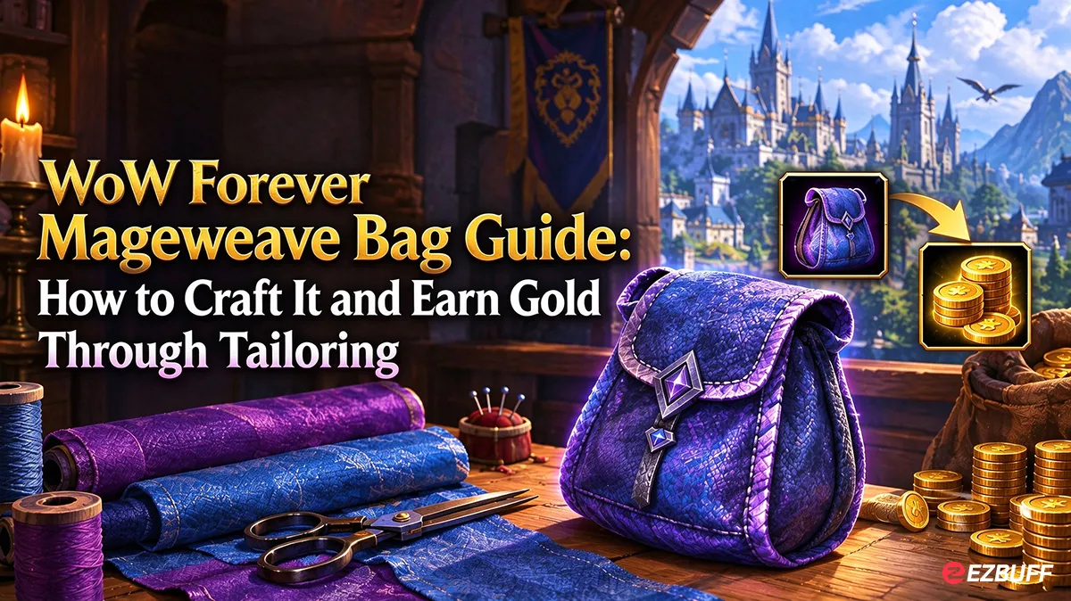 WoW Forever Mageweave Bag Guide: How to Craft It and Earn Gold Through Tailoring