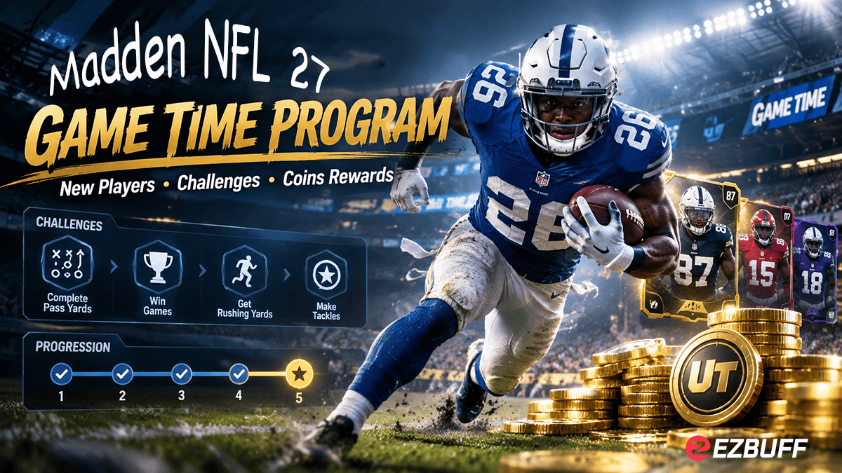 Madden NFL 27 Game Time Program Brings New Players, Challenges, and Coins in Rewards