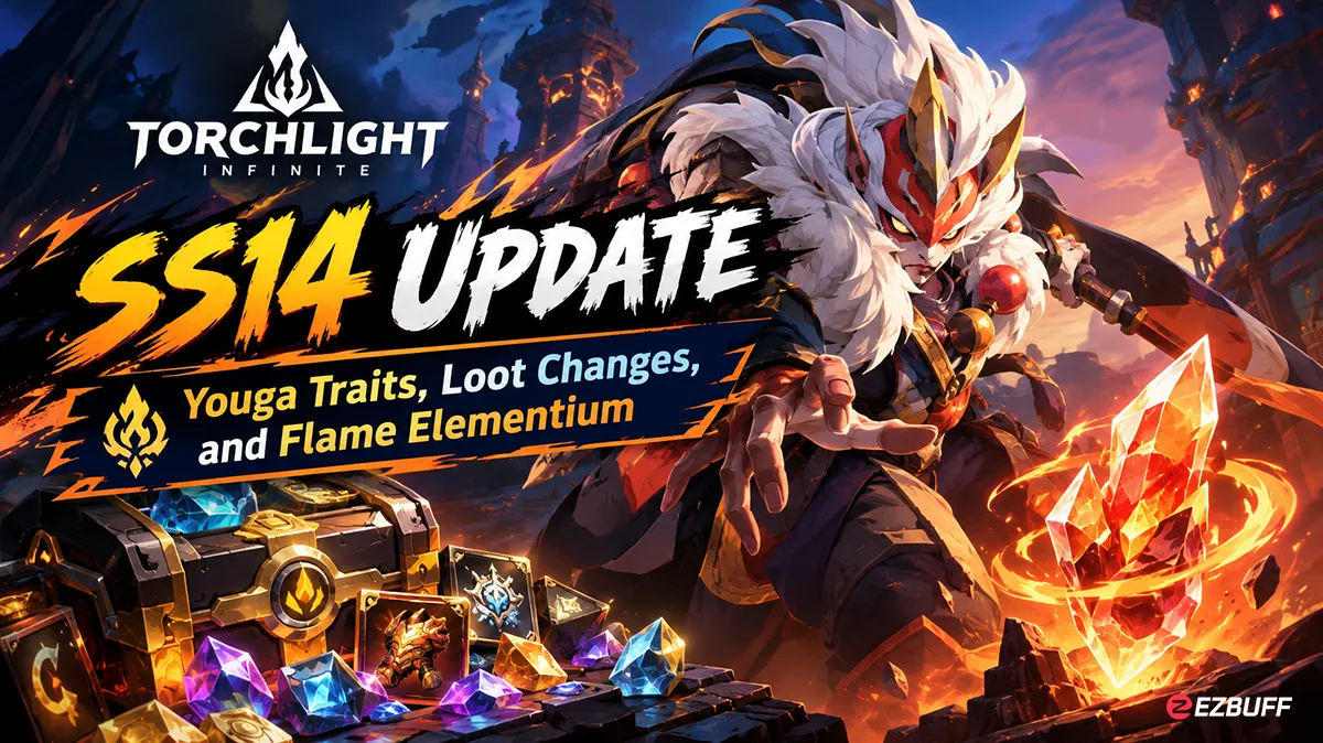 Torchlight: Infinite SS14 Update: Youga Traits, Loot Changes, and Flame Elementium