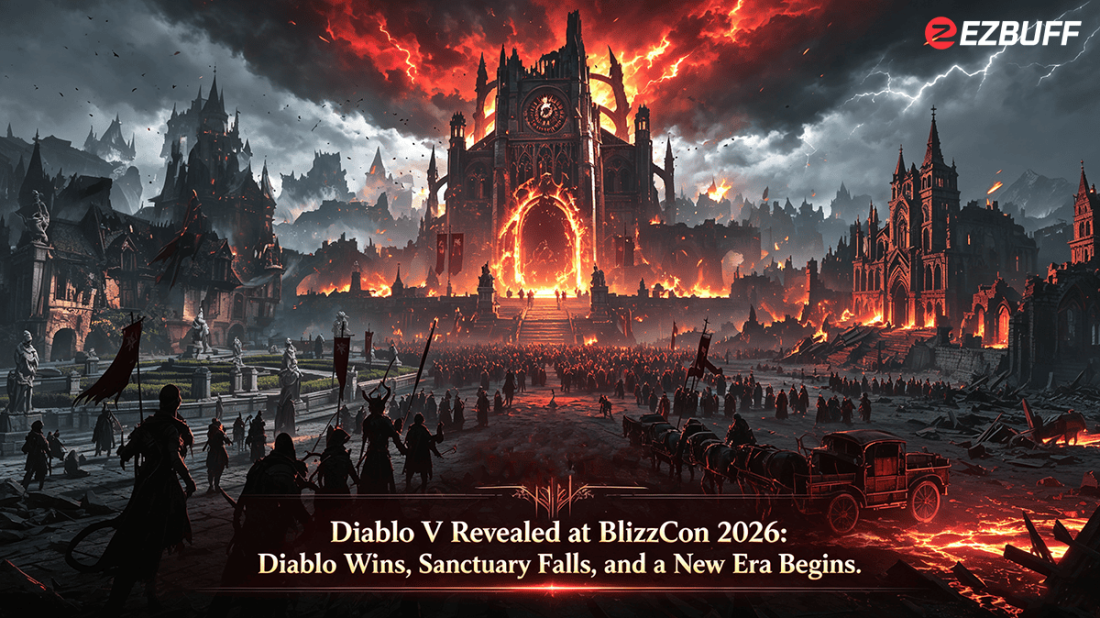 Diablo V Revealed at BlizzCon 2026: Diablo Wins, Sanctuary Falls, and a New Era Begins