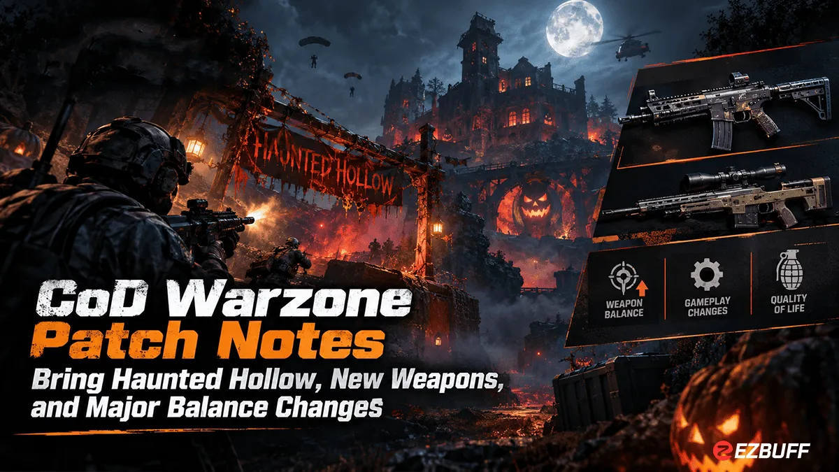 Call of Duty: Warzone Season 06 Patch Notes Bring Haunted Hollow, New Weapons, and Major Balance Changes
