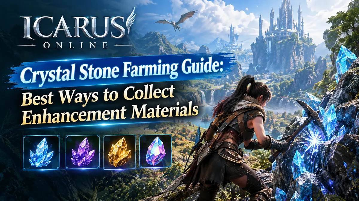Icarus Online Crystal Stone Farming Guide: Best Ways to Collect Enhancement Materials