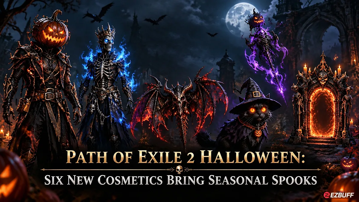 Path of Exile 2 Halloween: Six New Cosmetics Bring Seasonal Spooks