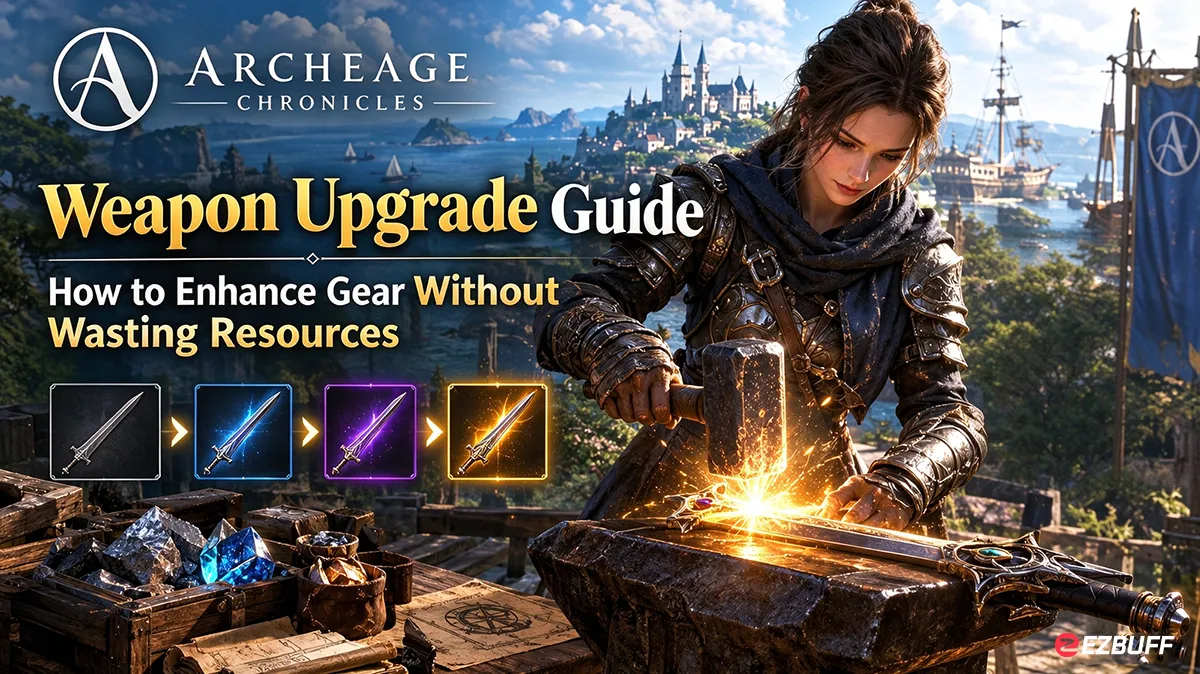 ArcheAge Chronicles Weapon Upgrade Guide: How to Enhance Gear Without Wasting Resources