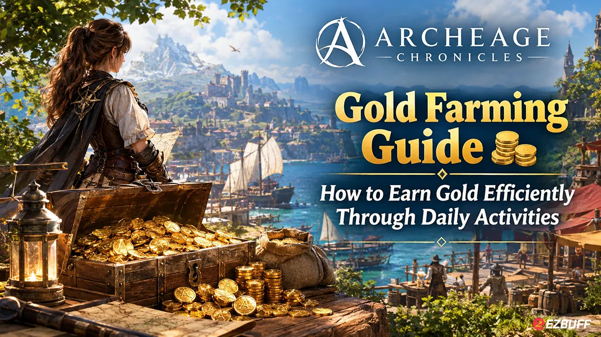 ArcheAge Chronicles Gold Farming Guide: How to Earn Gold Efficiently Through Daily Activities