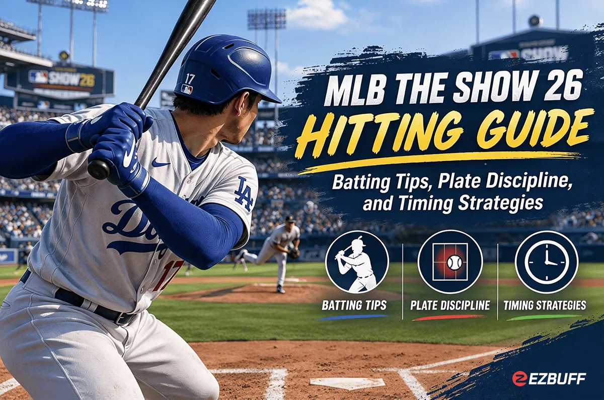 MLB The Show 26 Hitting Guide: Batting Tips, Plate Discipline, and Timing Strategies