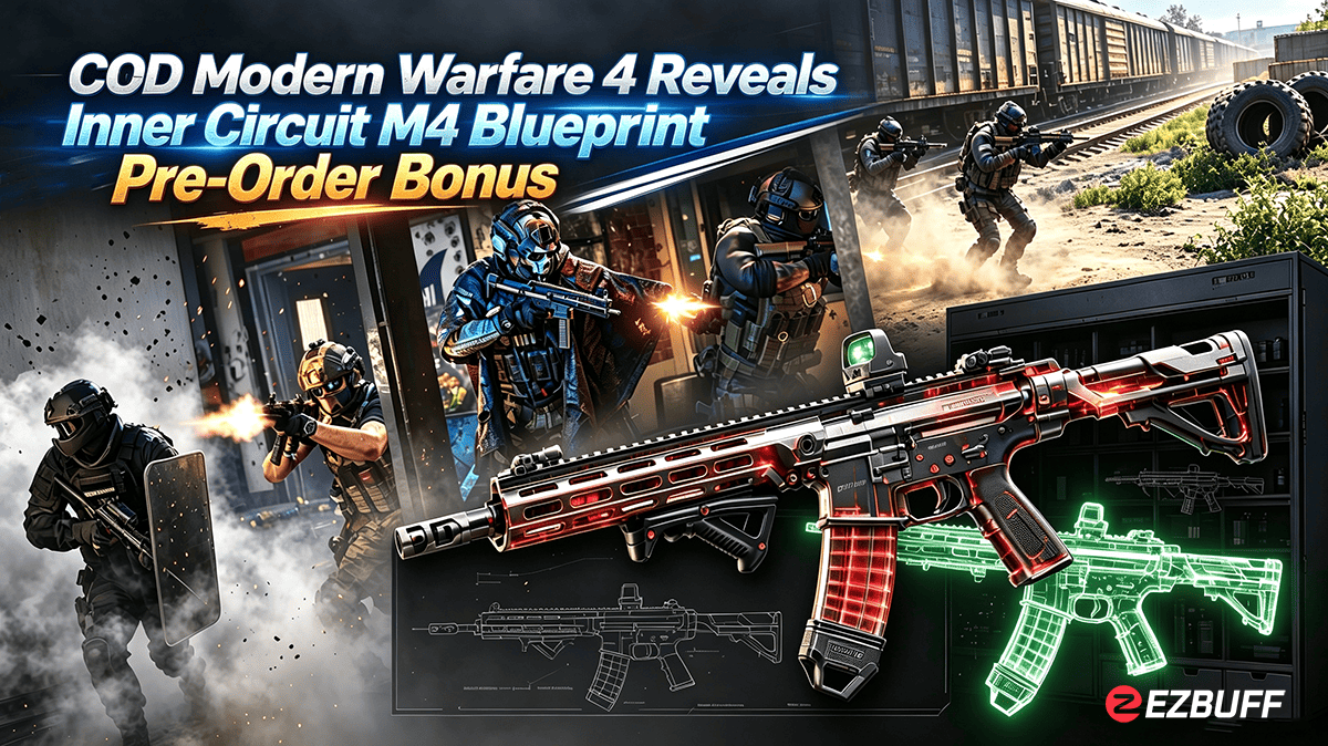 CoD Modern Warfare 4 Reveals Inner Circuit M4 Blueprint as New Pre-Order Bonus