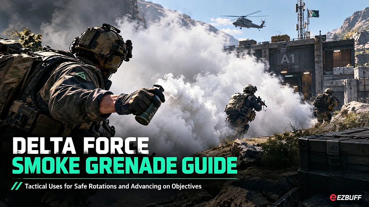 Delta Force Smoke Grenade Guide: Tactical Uses for Safe Rotations and Objective Pushes