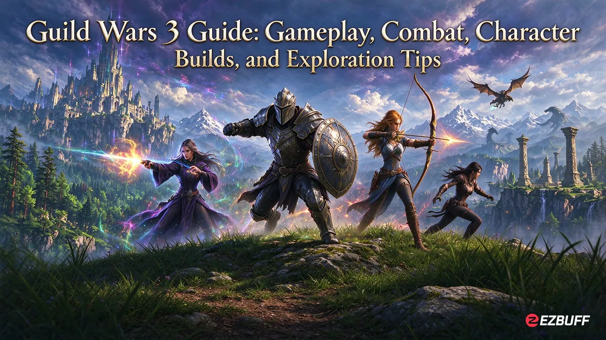 Guild Wars 3 Guide: Gameplay, Combat, Character Builds, and Exploration Tips