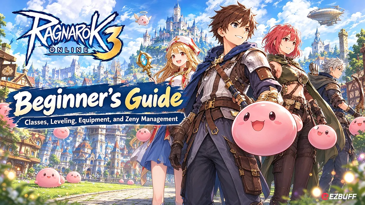 Ragnarok Online 3 Beginner's Guide: Classes, Leveling, Equipment, and Zeny Management