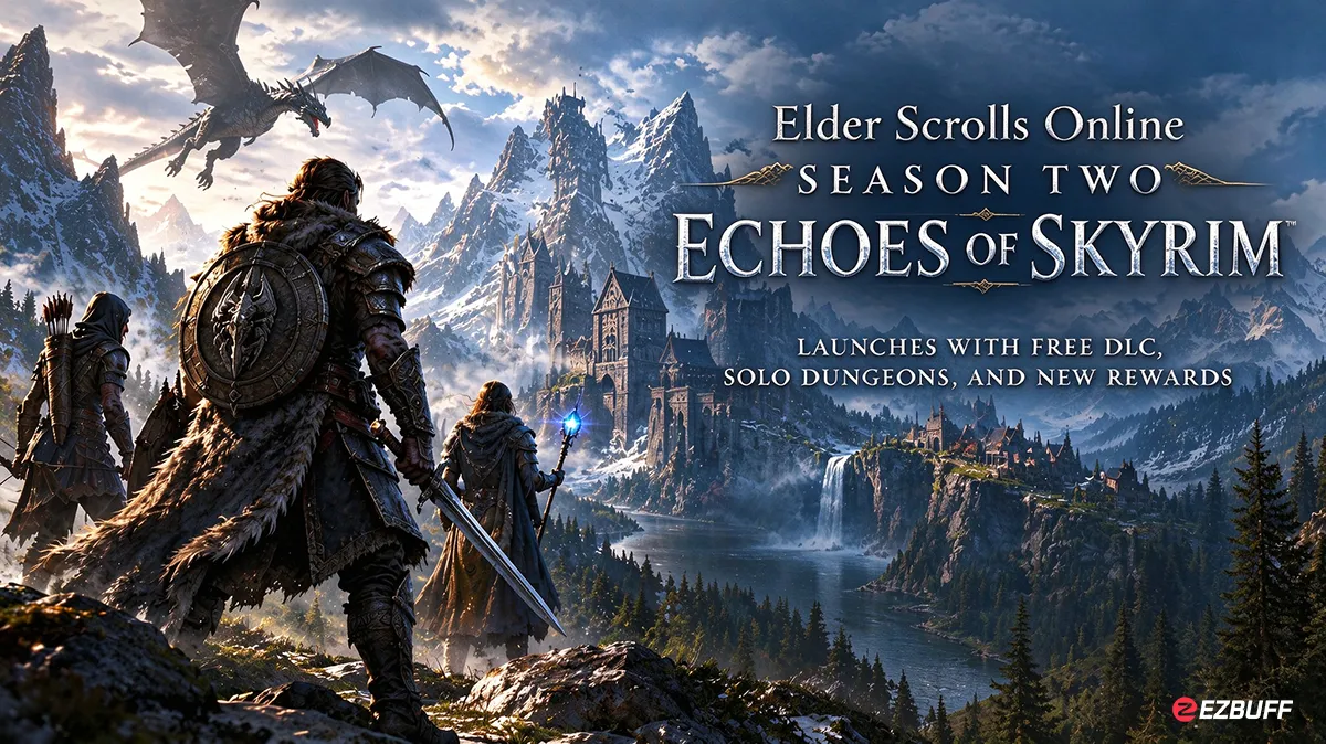 ESO Season Two Guide: Free DLC, Solo Dungeons & Rewards